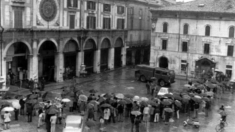 Piazza della Loggia a Brescia